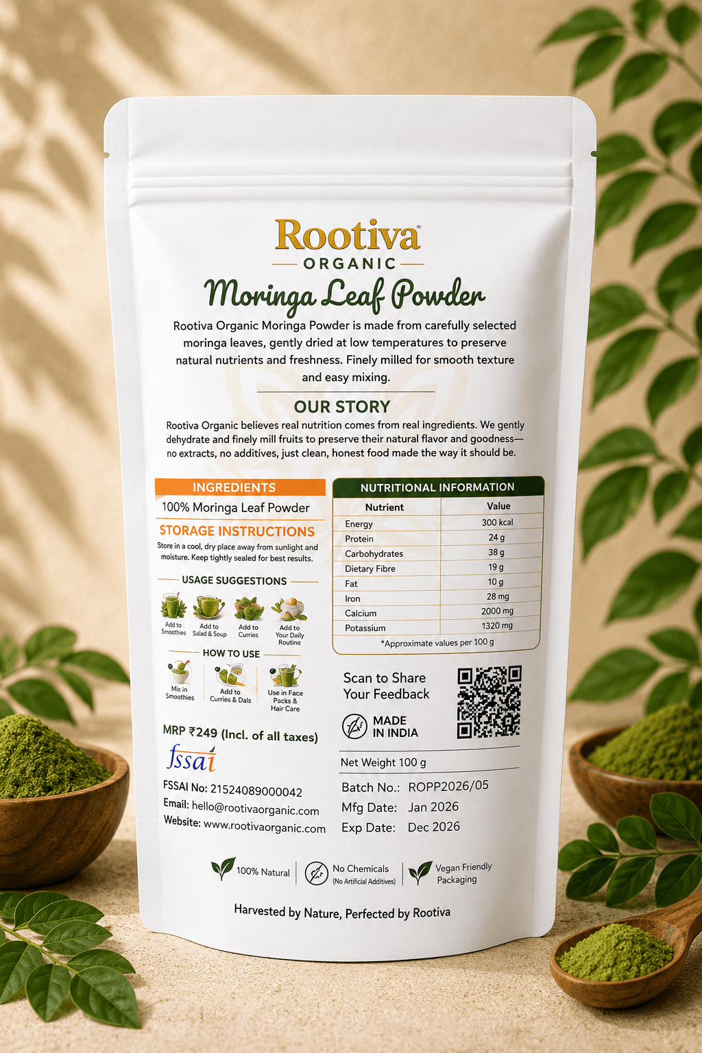 Moringa Powder gallery image 2