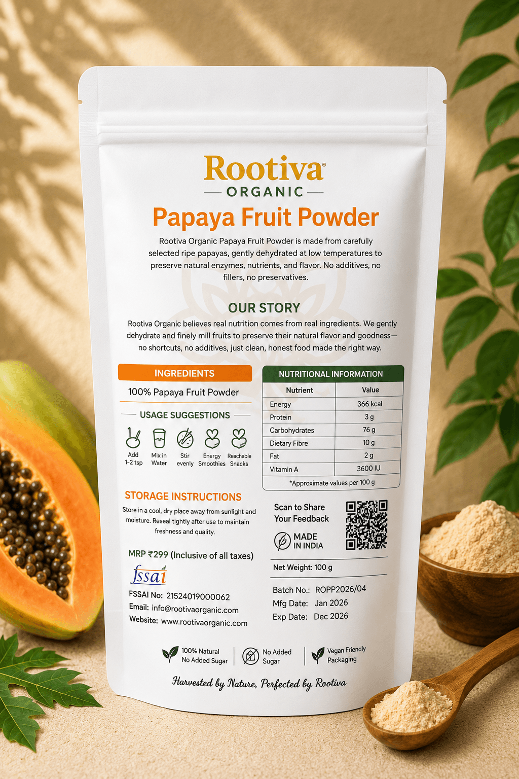 Papaya Powder gallery image 2